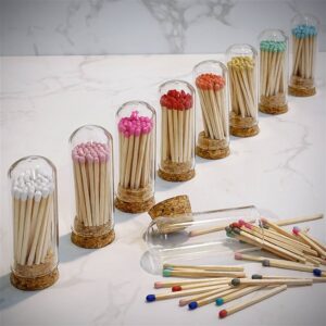 2" Matches + Mini Cloche - Colors of Your Choice + Strikers