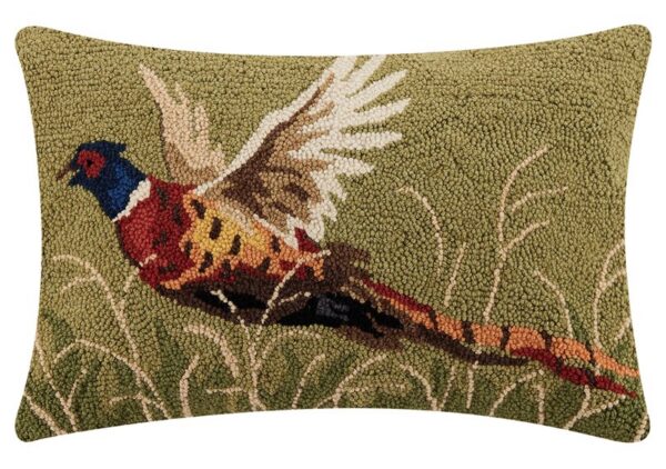 30SJM10672C22OB Pheasant Hook Pillow
