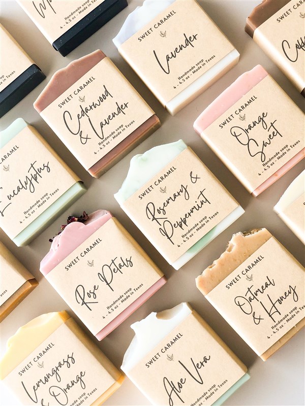 HSL Handmade Soap Bar, Natural Soaps, Different Scents To Choose